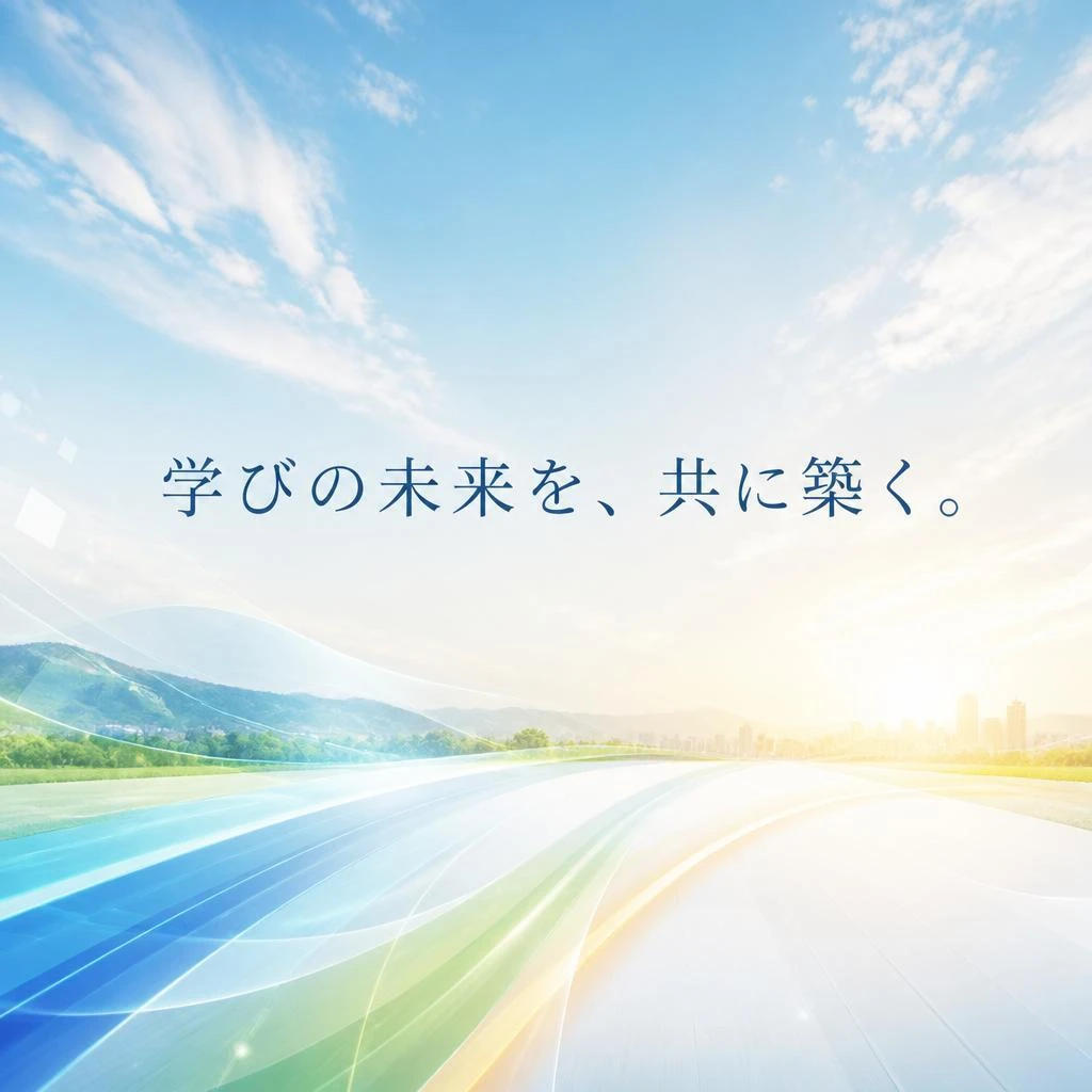 学びの未来を、共に築く。