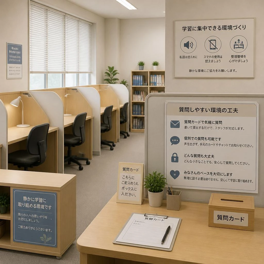 安心の学習環境