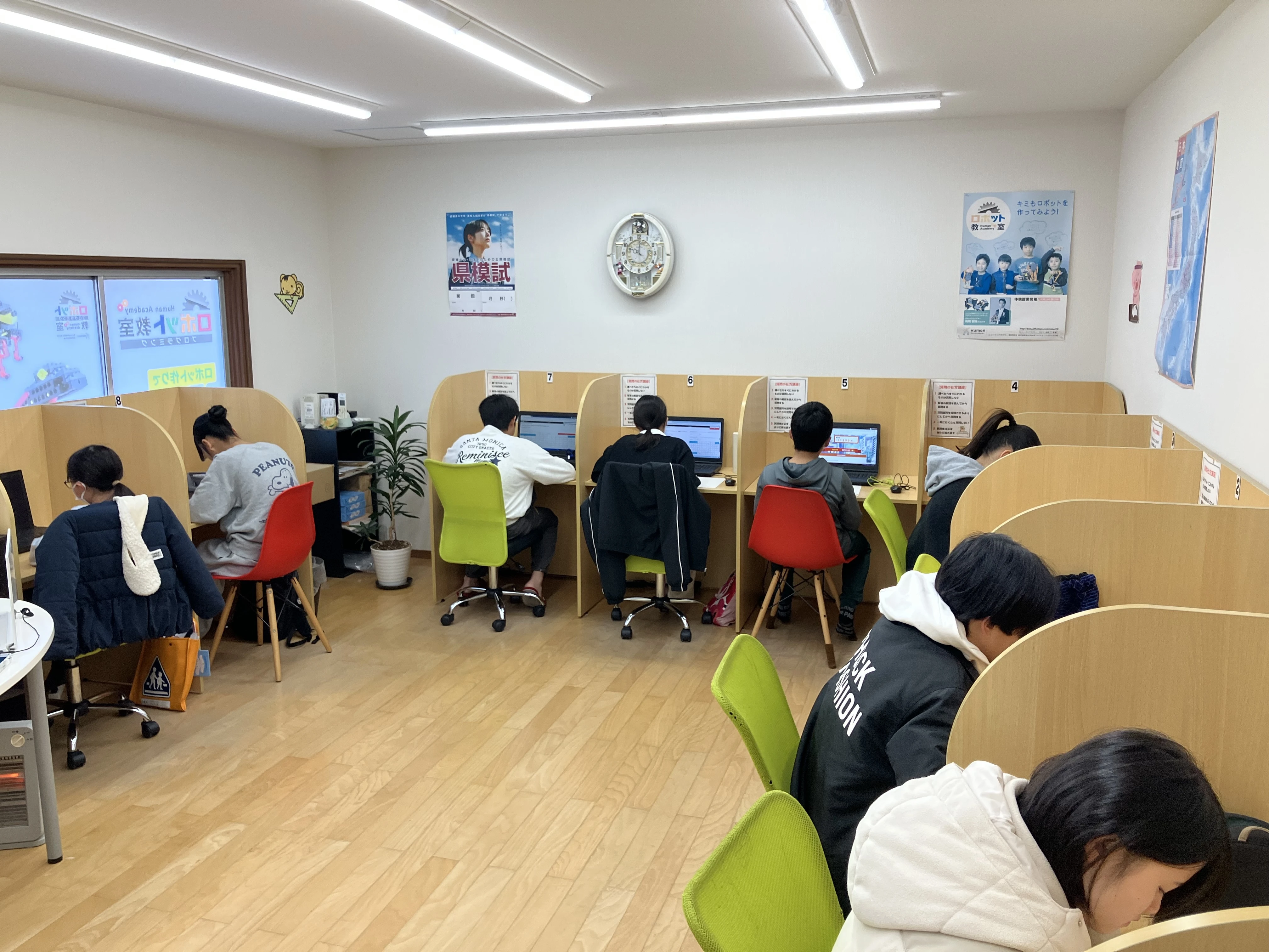 体験授業と柔軟な振替対応