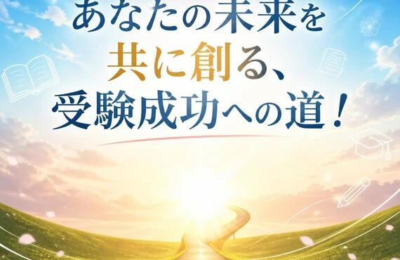 あなたの未来を共に創る、受験成功への道！