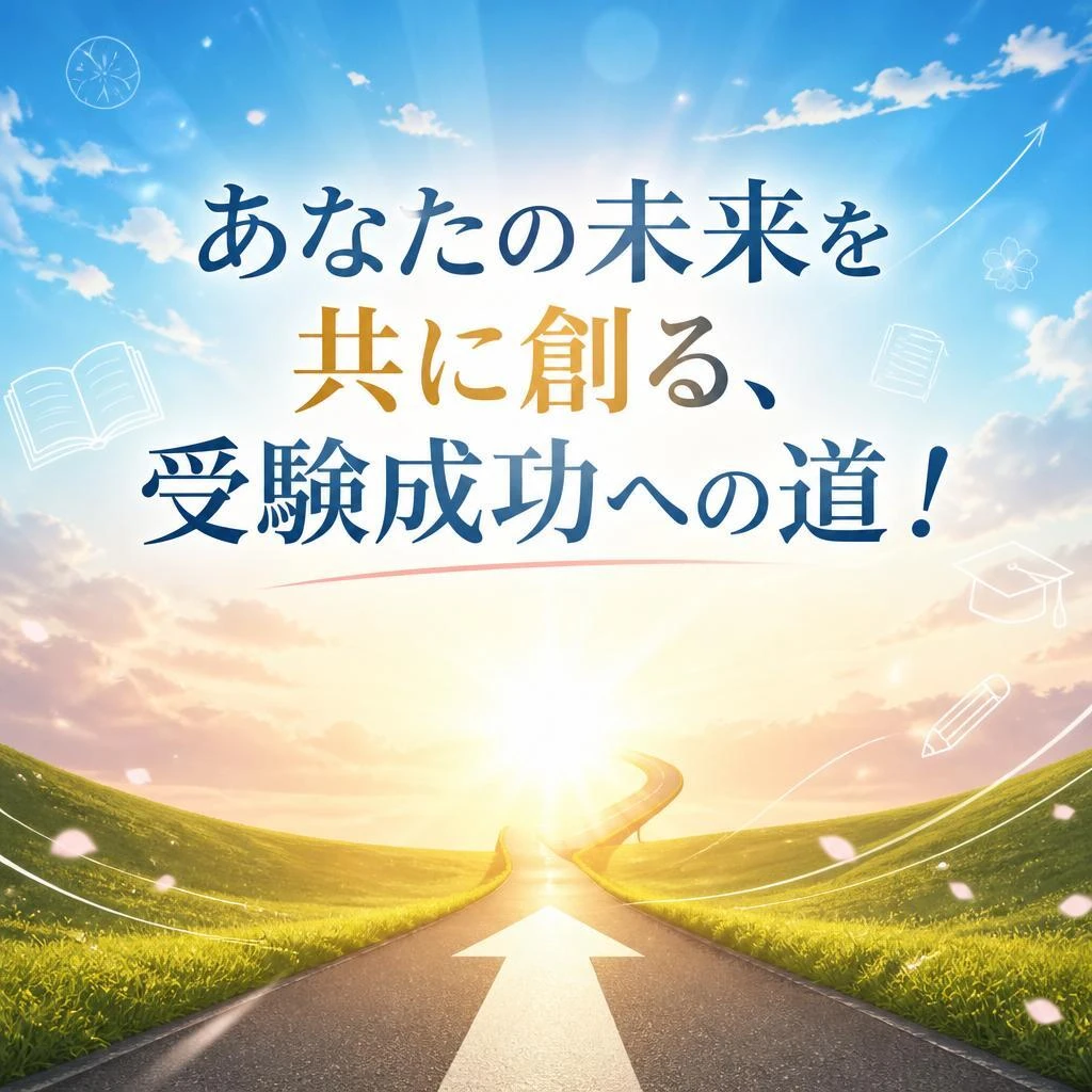 あなたの未来を共に創る、受験成功への道！
