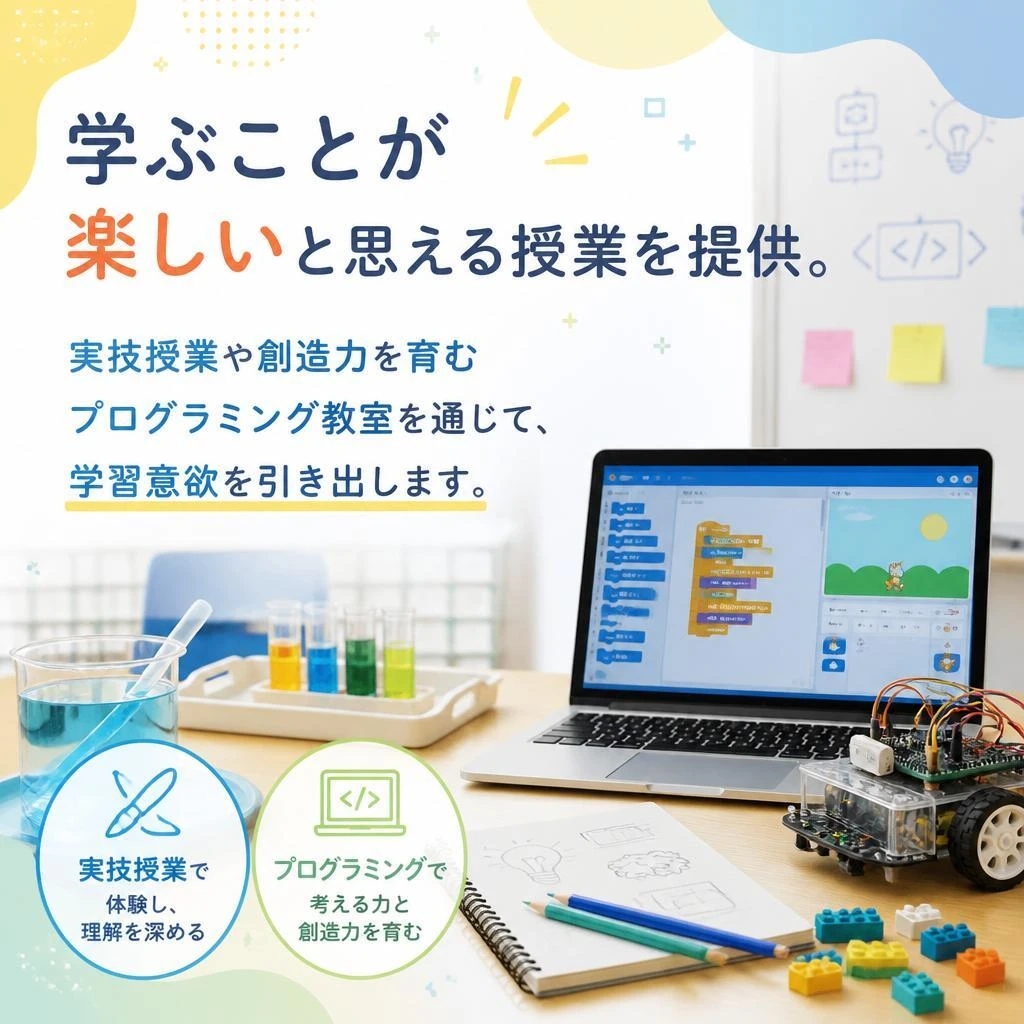 楽しむことが学びの第一歩