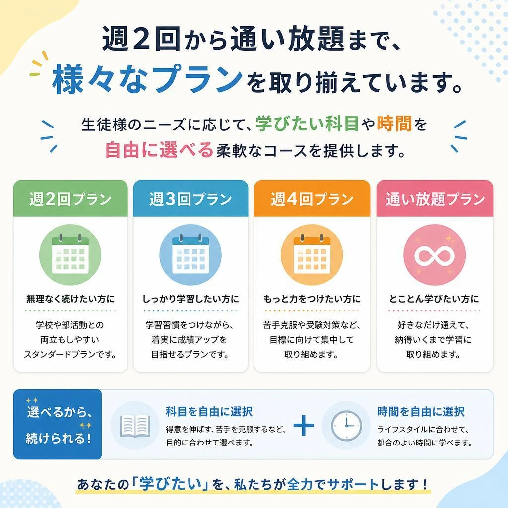 多彩なコースのご紹介