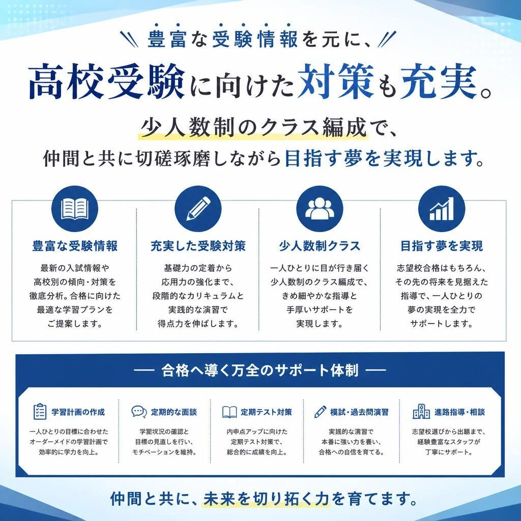 成功への道をサポート